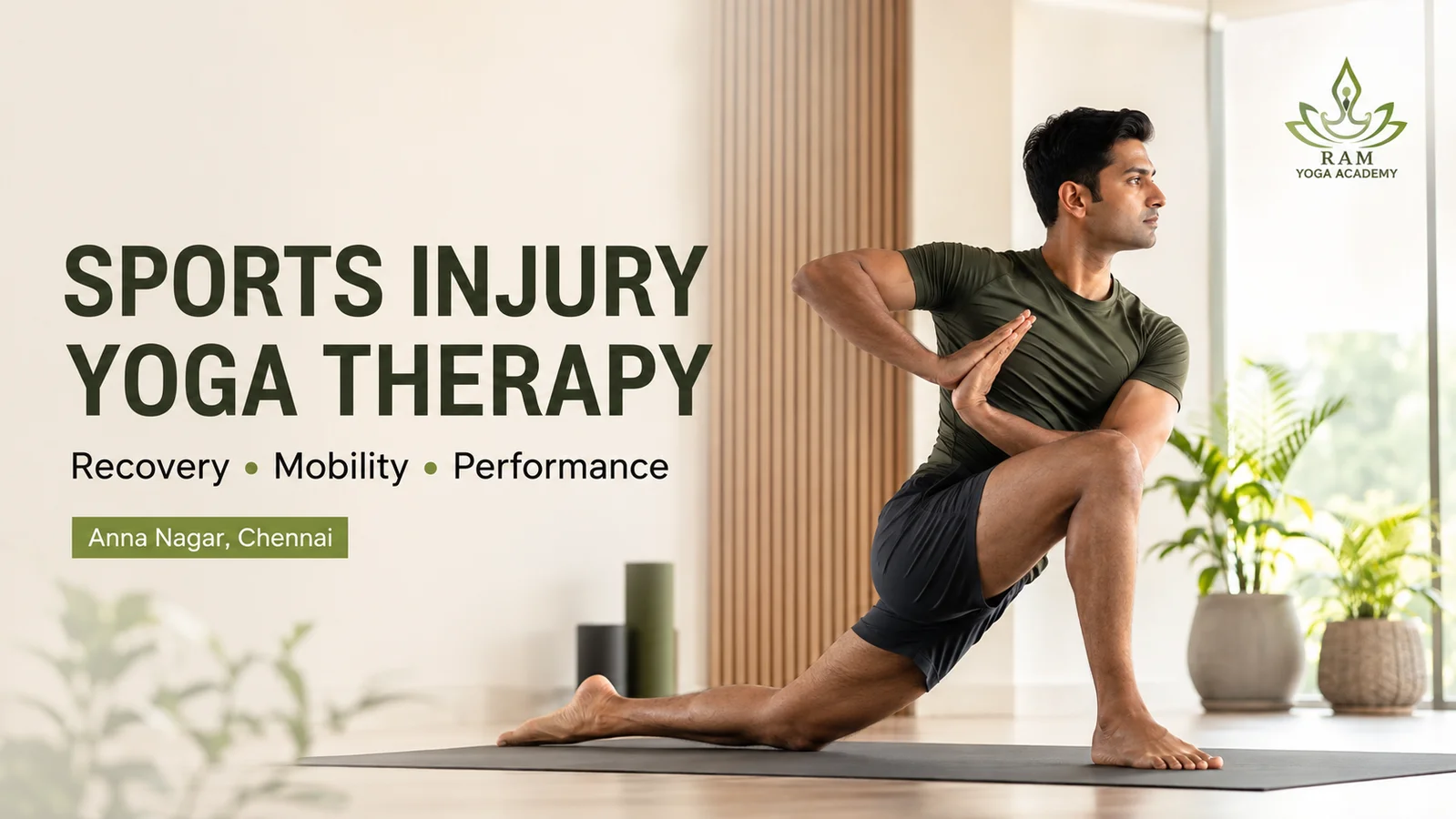 Sports Injury Yoga Therapy in Anna Nagar, Chennai